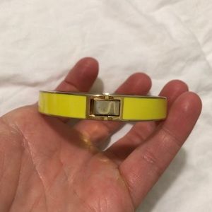 J Crew Chunky Yellow Bracelet